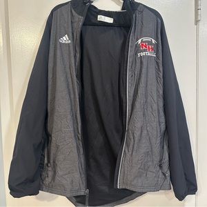 Adidas windbreaker jacket with NH 🏈 logo🤩